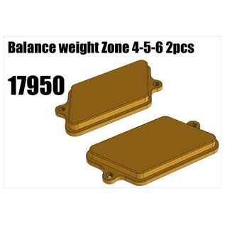 RS5 Modelsport Balance weight Zone 4-5-6 2pcs