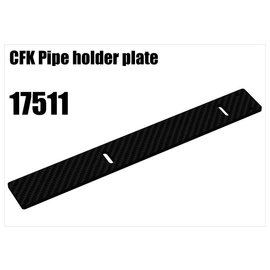RS5 Modelsport CFK Pipe holder plate