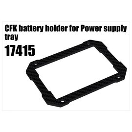 RS5 Modelsport CFK battery holder for Power supply tray