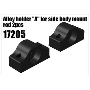 RS5 Modelsport Alloy holder "A" for side body mount rod 2pcs