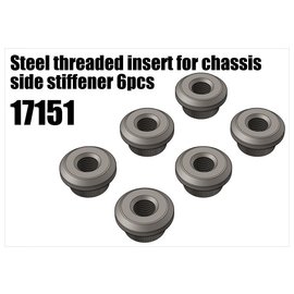 RS5 Modelsport Steel threaded insert for chassis side stiffener