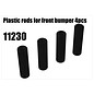 RS5 Modelsport Plastic rods for front bumper 4pcs