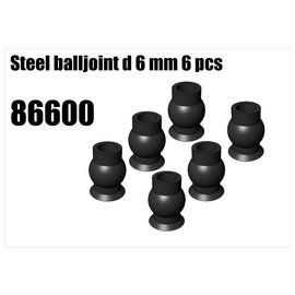 RS5 Modelsport Steel balljoint d 6 mm 6 pcs