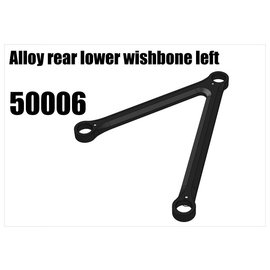 RS5 Modelsport Alloy rear lower wishbone left