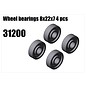 RS5 Modelsport Wheel bearings 8x22x7 4pcs