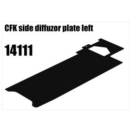 RS5 Modelsport CFK side diffuser plate left