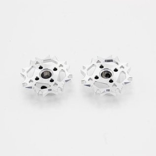 Mecatech Racing Wheelhub front for floating brake disk 14mm (2pcs)