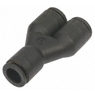 Y-connection for hydraulic tube