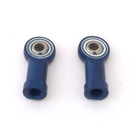 HARM Racing Aluminium kogelkop M8 linkse draad blauw