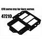 RS5 Modelsport CFK servo tray for 4pcs servos