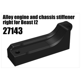 RS5 Modelsport Alloy engine and chassis stiffener right for Beast I2