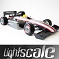 Lightscale F1 Bodyshell Silhouette 1.0mm lexan unpainted (universal)