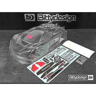 BittyDesign Bittydesign Seven65 body set 1/8GT short wheelbase 325mm
