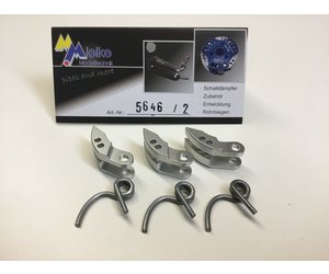 Aluminum clutch shoes for Converse III 3 pieces