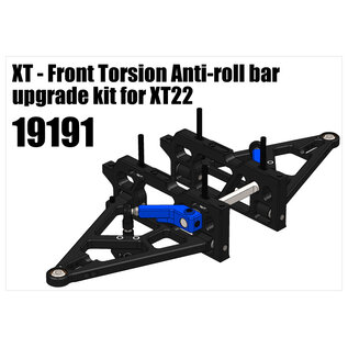 RS5 Modelsport XT - Front Torsion Anti-roll bar upgrade kit for XT22 car