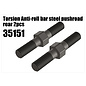 RS5 Modelsport Torsion Anti-roll bar steel pushroad rear 2pcs