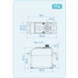 Theta RAZOR-X1 Brushless HV Servo met NFC chip