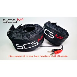 SCS M2 Tyre warmers for touringcar 1/5  (4 pcs)