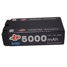 Intellect Intellect MC3 5000mAh 130C 7.6V High Power Graphene Shorty Pack LiHV