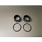 Samba Silicon rings with O-ring for racing fixation kit, 2x