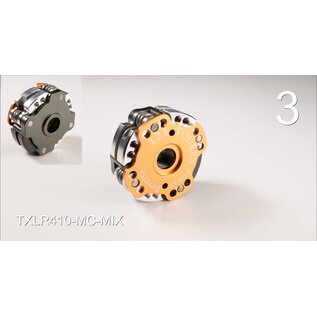 Tourex Power reverse Clutch, short , mixed pads