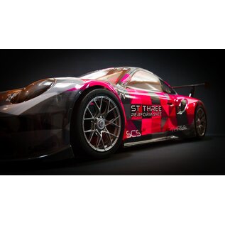 ST-Projects ST Three GT3 Karosse, glasklar, Radstand 510mm