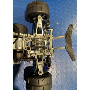 Mecatech Racing Carbon fiber rear support for ST THREE Porsche  GT3 RS bodyshell