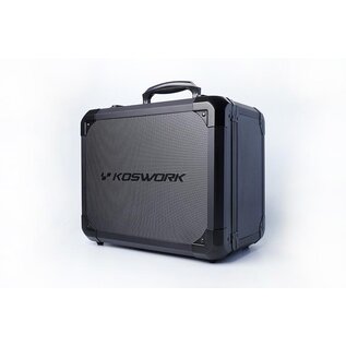 Koswork Black Aluminium Case for Futaba 10PX-4PM-7PX-7PXR