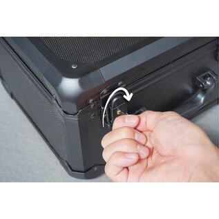 Koswork Black Aluminium Case for Futaba 10PX-4PM-7PX-7PXR