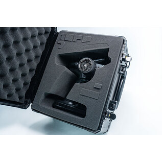 Koswork Black Aluminium Case for Futaba 10PX-4PM-7PX-7PXR