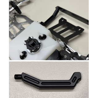 Mecatech Racing Curved body support  for ST Three Porsche