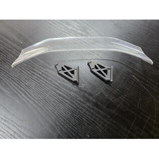 Model Car Studio Rear wing Lexan for Porsche GT4 bodyshell