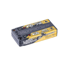 Sunpadow Sunpadow High end LCG shorty Lipo 4800mAh-7.6V- 160C Graphene