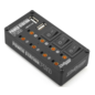 MuchMore Power Supply Station Pro Multi-Distributor Box w/USB (Black)