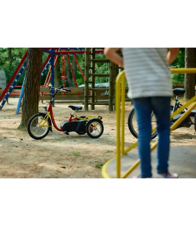 Nijland Cycling Nijland Acky Driewielfiets – Stabiele kinder driewieler met lage instap