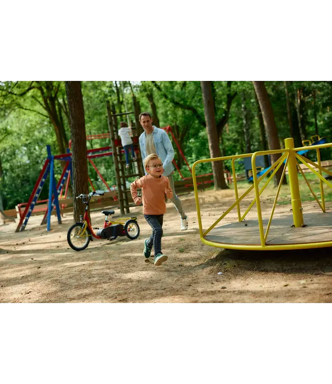 Nijland Cycling Nijland Acky Tricycle – Stable kids tricycle with low step-through