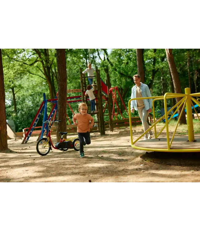 Nijland Cycling Nijland Acky Tricycle – Stable kids tricycle with low step-through