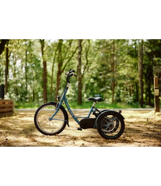 Nijland Cycling Nijland Bondo Driewielfiets – Stabiele kinder driewieler ook voor kleine volwassenen