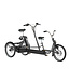 Nijland Cycling Nijland Nindo Too Three-Wheel Tandem – Parent-child tandem with three wheels
