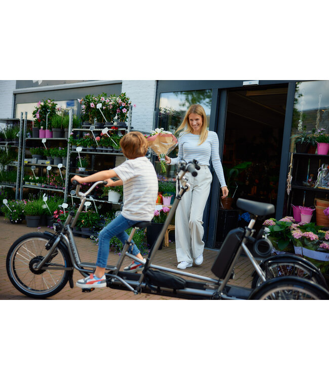 Nijland Cycling Nijland Nindo Too Driewiel Tandem – Ouder-kind tandem met drie wielen