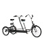 Nijland Cycling Nijland Nando Too Tandem – Three-wheel tandem for two adults