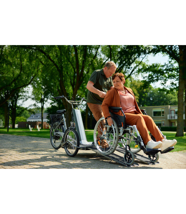 Nijland Cycling Nijland Transporter Rolstoelfiets – Fiets voor veilig rolstoelvervoer