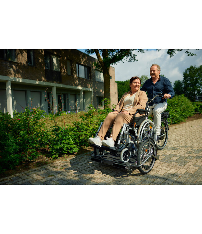 Nijland Cycling Nijland Transporter Wheelchair Bike – Bike for safe wheelchair transport