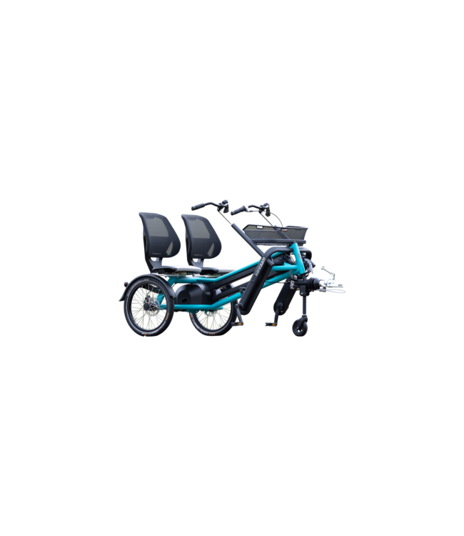 Van Raam Van Raam FunTrain Side-by-Side Bike Trailer – Ride together with extra passengers