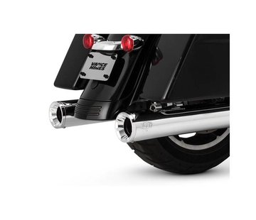 Vance & Hines pot d'échappement Eliminator 400 slip-ons Chrome ou Noir - Pour : > 17-21 Touring