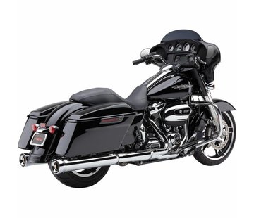 Cobra exhaust NH Series slip-ons Chrome or Black - Fits:> 2017 Touring FLH/FLT