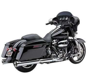 Cobra exhaust NH Series slip-ons Chrome or Black - Fits:> 2017 Touring FLH/FLT