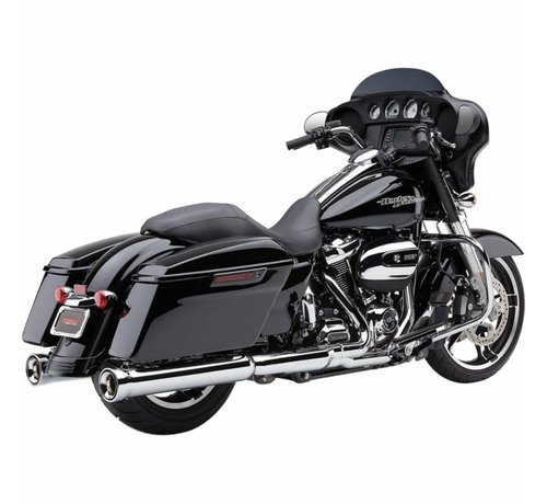 Cobra exhaust NH Series slip-ons Chrome or Black - Fits:> 2017 Touring FLH/FLT