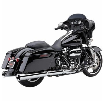 Cobra Powr Flo-Slip-ons Chrome o Negro - Se adapta a:> 2017 Touring