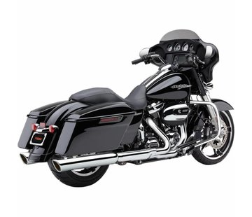 Cobra 909 2 en 2 Slip-ons Chrome ou Noir - Fits:> 2017 Touring